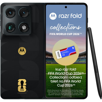 Смартфон Motorola Razr Fold 5G 16/512GB 8.1" 120Hz Midnight Navy FIFA World Cup 26™ Collection (PBAX0037PL)
