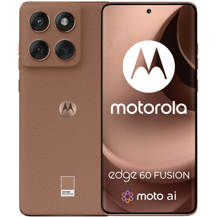 Смартфон Motorola Edge 60 Fusion 5G 8/256GB 6.67" 120Hz Mocha Mousse (PB7E0055)