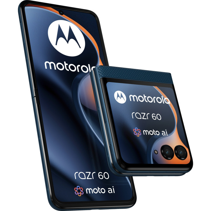 Смартфон Motorola Razr 60 5G 8/256GB 6.9" 120Hz Gibraltar Sea (PB860044SE)