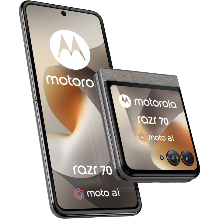 Смартфон Motorola Razr 70 5G 8/256GB 6.9" 120Hz Hematite (PBB60052)