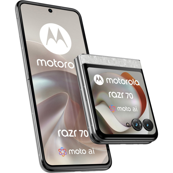 Смартфон Motorola Razr 70 5G 8/256GB 6.9" 120Hz Bright White (PBB60008)