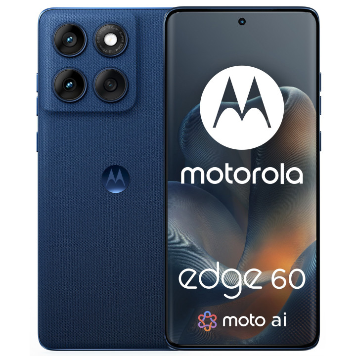 Смартфон Motorola Edge 60 5G 12/256GB 6.67" 120Hz Gibraltar Sea (PB7H0031)