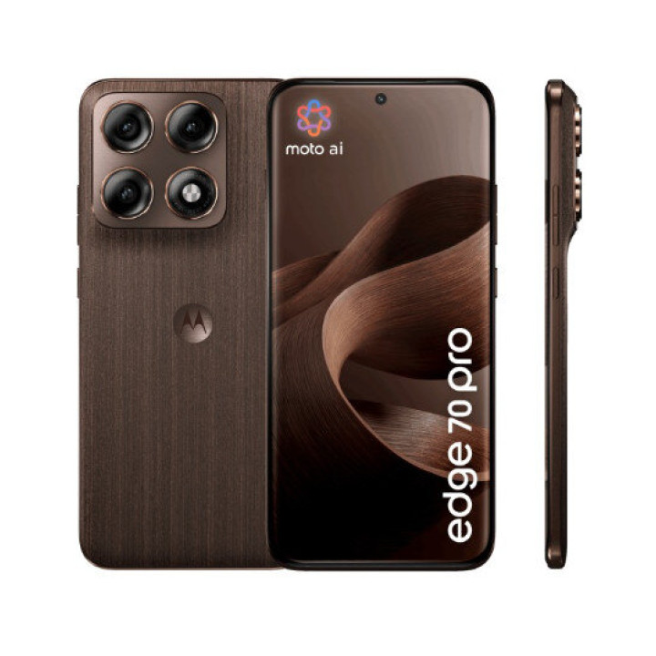 Смартфон Motorola Edge 70 Pro 8 GB / 256 GB 5G Chicory Coffee (PBC20085SE)