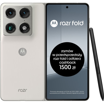 Смартфон Motorola Razr Fold 5G 16/512GB 8.1" 120Hz Lily White (PBAX0007PL)