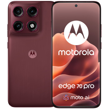 Смартфон Motorola Edge 70 Pro 5G 8/256GB 6.78" 144Hz Zinfandel (PBC20017RO)