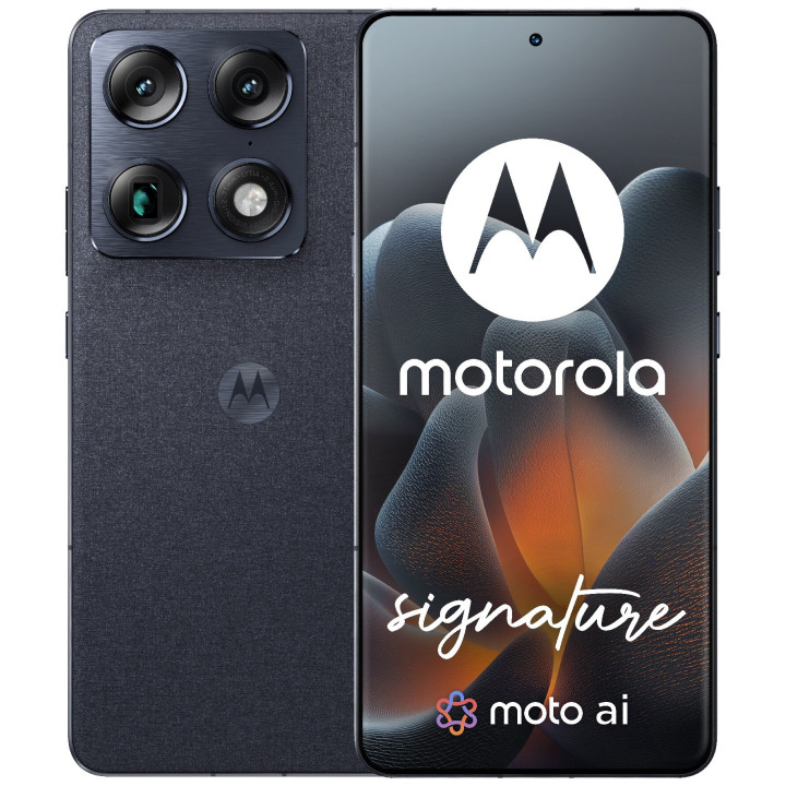 Смартфон Motorola Signature 5G 16/512GB 6.8" 165Hz Carbon (PBAB0004PL)