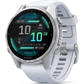 Спортивний годинник Garmin Fenix 8 43mm Silver-White (010-02903-00)