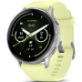 Смарт годинник Garmin Venu 4 45 mm Silver with Citron Silicone Band (010-03014-02/42)