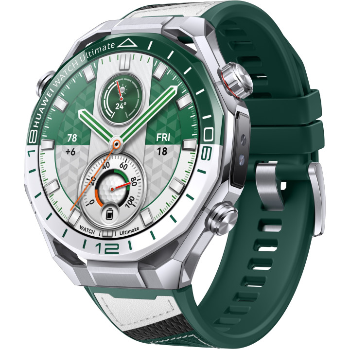 Смарт годинник Huawei Watch Ultimate 2 Silver-Green (March-B39)