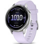 Смарт годинник Garmin Venu 4 41 mm Silver with Periwinkle Silicone Band (010-03013-01/41)
