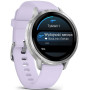 Смарт годинник Garmin Venu 4 41 mm Silver with Periwinkle Silicone Band (010-03013-01/41)