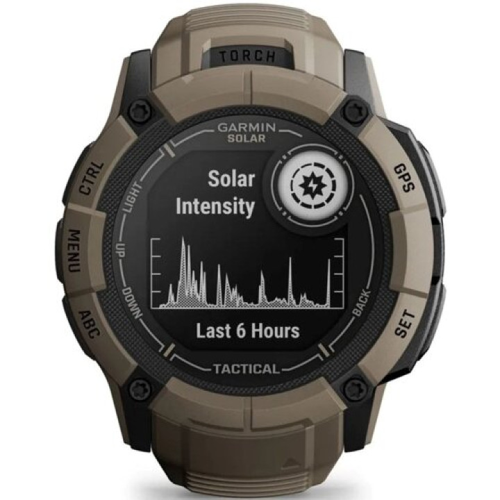 Garmin Instinct 2X Solar Tactical Edition Coyote Tan (010-02805-02)