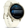 Смарт годинник Garmin Venu 4 41 mm Lunar Gold with Bone Silicone Band (010-03013-00/40)
