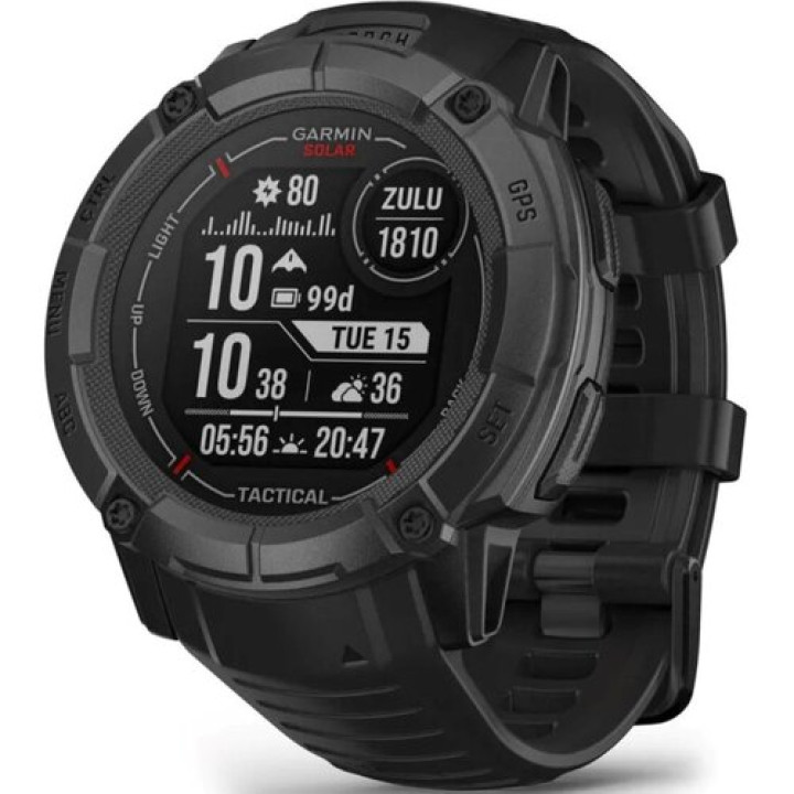 Garmin Instinct 2X Solar Tactical Edition Black (010-02805-03)