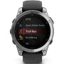 Спортивний годинник Garmin Fenix E 47mm Silver-Black (010-03025-00)