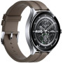 Смарт годинник Xiaomi Watch 2 Pro Bluetooth Silver Case with Brown Leather Strap (BHR7216GL)