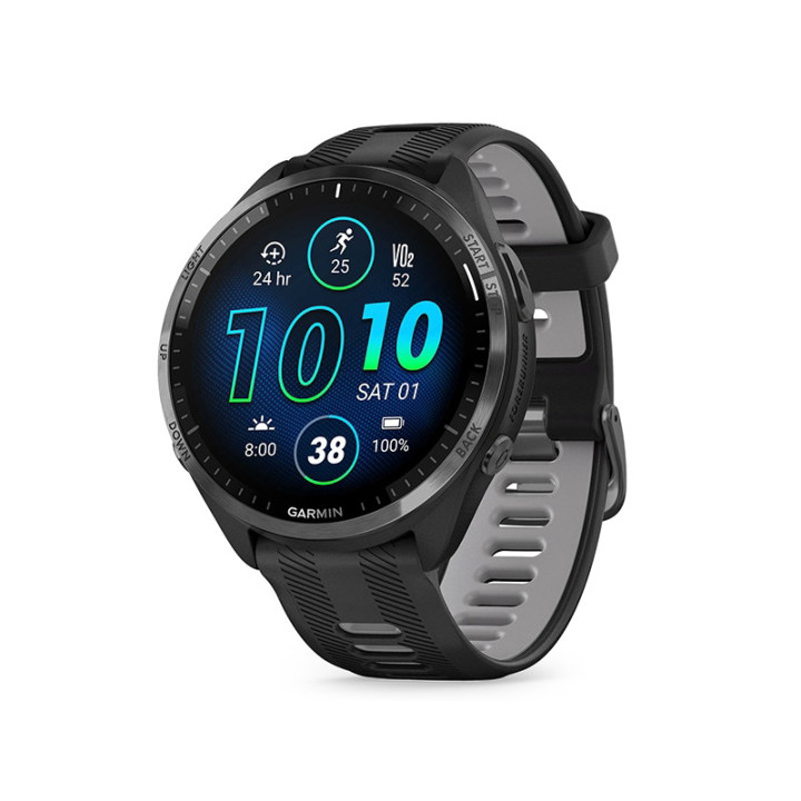 Смарт годинник Garmin Forerunner 965 Carbon Gray (010-02809-00/10/80)