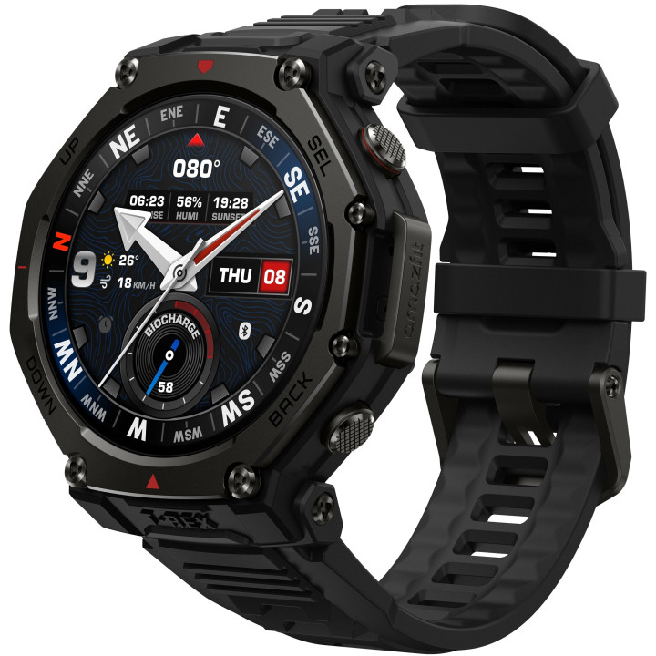 Смарт годинник Amazfit T-Rex 3 Pro 48mm Tactical Black (W2443EU1N)