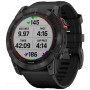 Garmin Fenix 7X Solar Slate Gray with Black Band (010-02541-01)