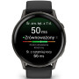 Смарт годинник Garmin Venu 4 45 mm Slate with Black Silicone Band (010-03014-00/40)