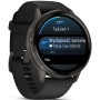 Смарт годинник Garmin Venu 4 45 mm Slate with Black Silicone Band (010-03014-00/40)
