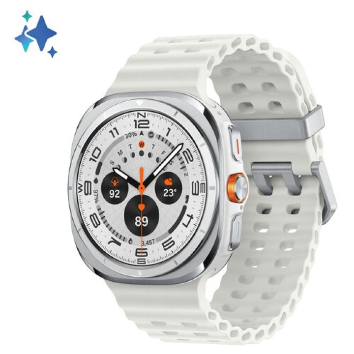 Смарт годинник Samsung Galaxy Watch Ultra 47mm LTE Titanium White (SM-L705FZWAEUE)