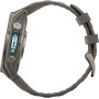 Смарт годинник Garmin Fenix 9 47mm Titanium with Pebble Gray Silicone Band (010-04762-00/01)