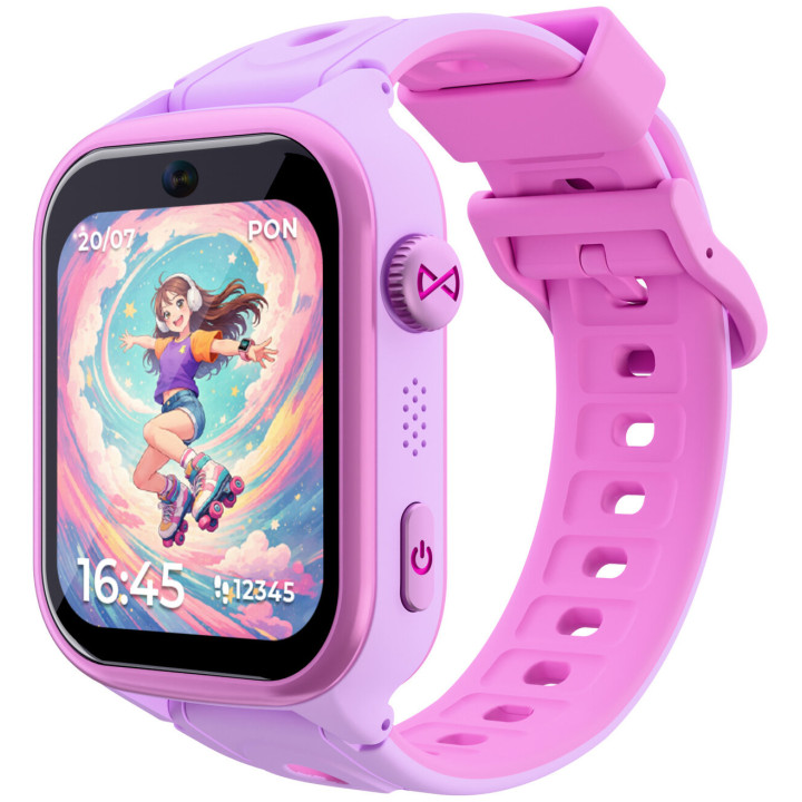 Смарт годинник Forever Kids Besti AI 4G KW-540 Pink (5907674541509)