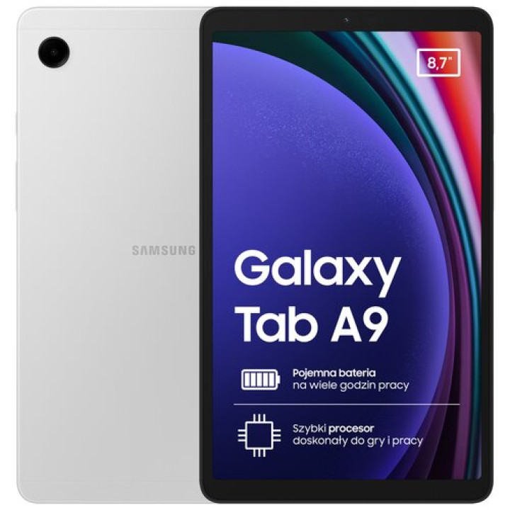 Планшет Samsung Galaxy Tab A9 4/64GB Wi-Fi Silver (SM-X110NZSAEUE)