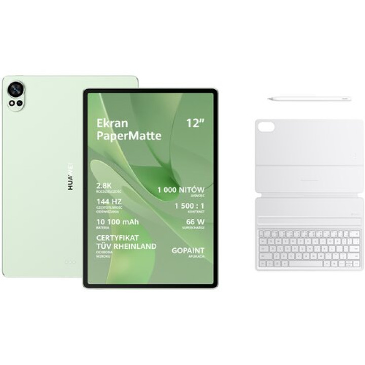 Планшет Huawei MatePad 12X PaperMatte 12/256 GB Wi-Fi Green + Smart Magnetic Keyboard M-Pencil (BANKSY-W09EK)