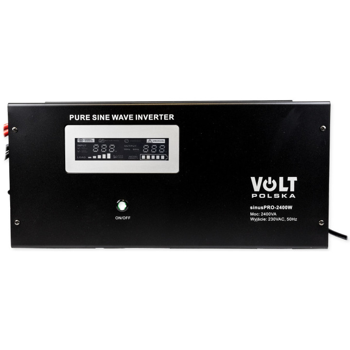 Джерело безперебійного живлення UPS Volt Polska Sinus Pro 12/230V 2400VA 1600W (3SP240012W) Чиста синусоїда
