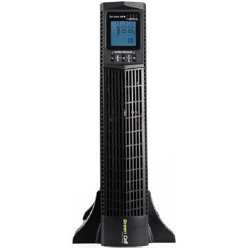 Джерело безперебійного живлення UPS Green Cell UPS14 RTII 2000VA 1800W з дисплеєм LCD Чиста синусоїда