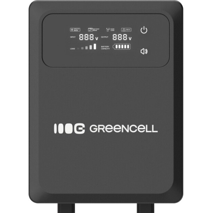 Джерело безперебійного живлення UPS Green Cell UPSLPPC800 PowerCore 1200VA 800W Чиста синусоїда