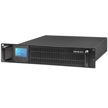 Джерело безперебійного живлення UPS Qoltec Rack 53945 1000VA 800W Чиста синусоїда