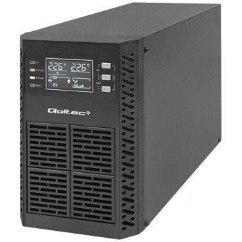 Джерело безперебійного живлення UPS Qoltec 52280 1000VA 1000W Чиста синусоїда