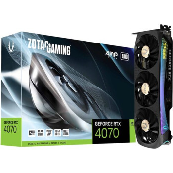 Відеокарта ZOTAC GAMING GeForce RTX 4070 AMP AIRO (ZT-D40700F-10P)