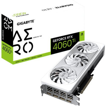 Відеокарта GIGABYTE GeForce RTX 4060 Ti AERO OC 16G (GV-N406TAERO OC-16GD)