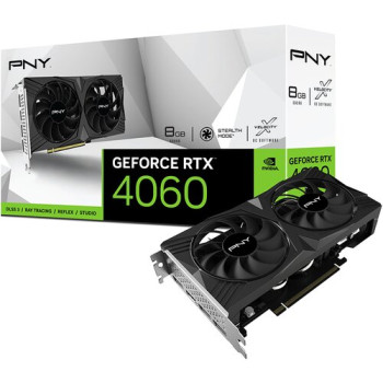 Відеокарта PNY GeForce RTX 4060 8GB VERTO (VCG40608DFXPB1)