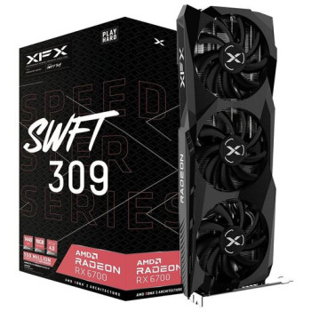 Відеокарта XFX Radeon RX 6700 CORE 10 GB SPEEDSTER SWFT 309 (RX-67XLKWFDV)