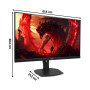 Монітор Acer Nitro XF273U F3 27" 2560x1440px IPS 320Hz 0.5 ms [GTG] (UM.HX3EE.329)
