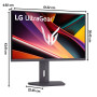 Монітор LG UltraGear 27" 2560x1440px IPS 200Hz 1 ms [GTG] (27G610A-B)