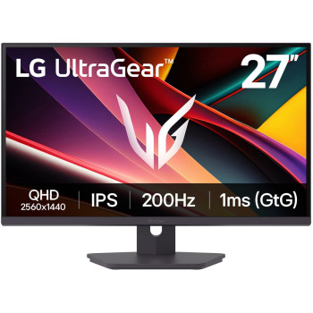 Монітор LG UltraGear 27" 2560x1440px IPS 200Hz 1 ms [GTG] (27G610A-B)