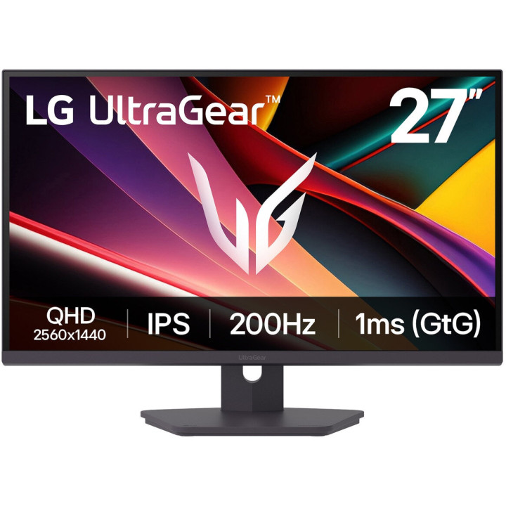 Монітор LG UltraGear 27" 2560x1440px IPS 200Hz 1 ms [GTG] (27G610A-B)