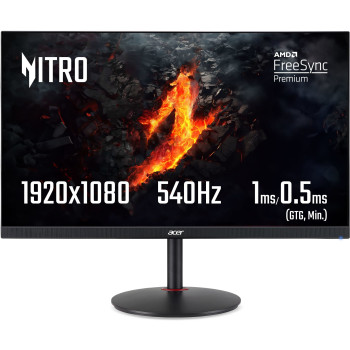 Монітор Acer Nitro XV242FBMIIPRX 24.1" 1920x1080px 540Hz 0.5 ms [GTG]