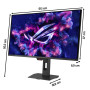Монітор ASUS ROG Strix XG27AQDMES 26.5" OLED 240Hz 2560x1440px 0.03 ms [GTG] (90LM0C80B01171)