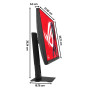 Монітор ASUS ROG Strix XG27ACMES 27" 2560x1440px IPS 255Hz 1 ms [GTG] (90LM0C90B01171)