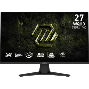 Монітор Msi MAG 274QF E20 27" 2560x1440px IPS 200Hz 0.5 ms [GTG] (MAG274QFE20)