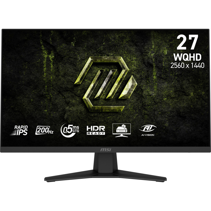 Монітор Msi MAG 274QF E20 27" 2560x1440px IPS 200Hz 0.5 ms [GTG] (MAG274QFE20)