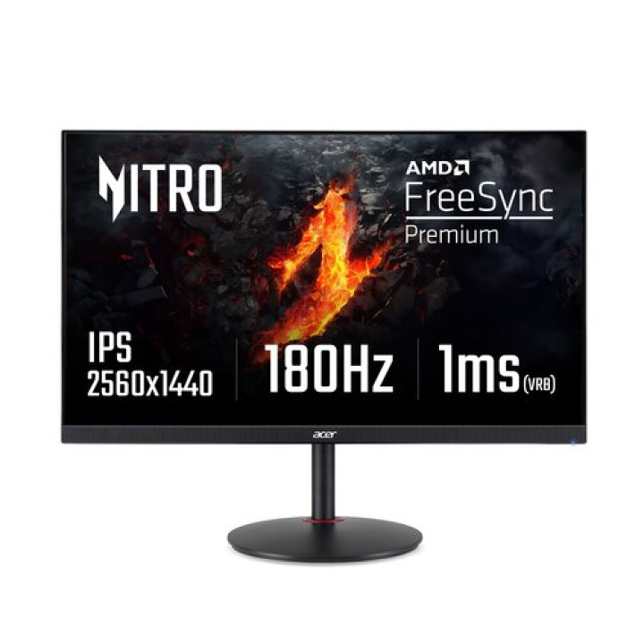 Монітор Acer Nitro XV272UV3BMIIPRX 27" 2560x1440px IPS 180Hz 0.5 ms [GTG]