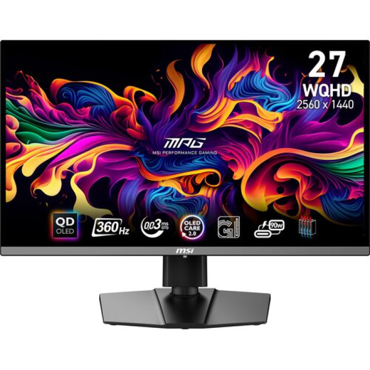 Монітор MSI MPG 271QRX 26.5" OLED 2560x1440px 360Hz 0.03 ms [GTG]